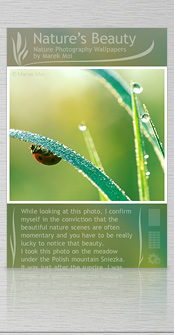 This collection is available exclusively on the App Store, you will not find it anywhere else. Enjoy the beauty of nature!